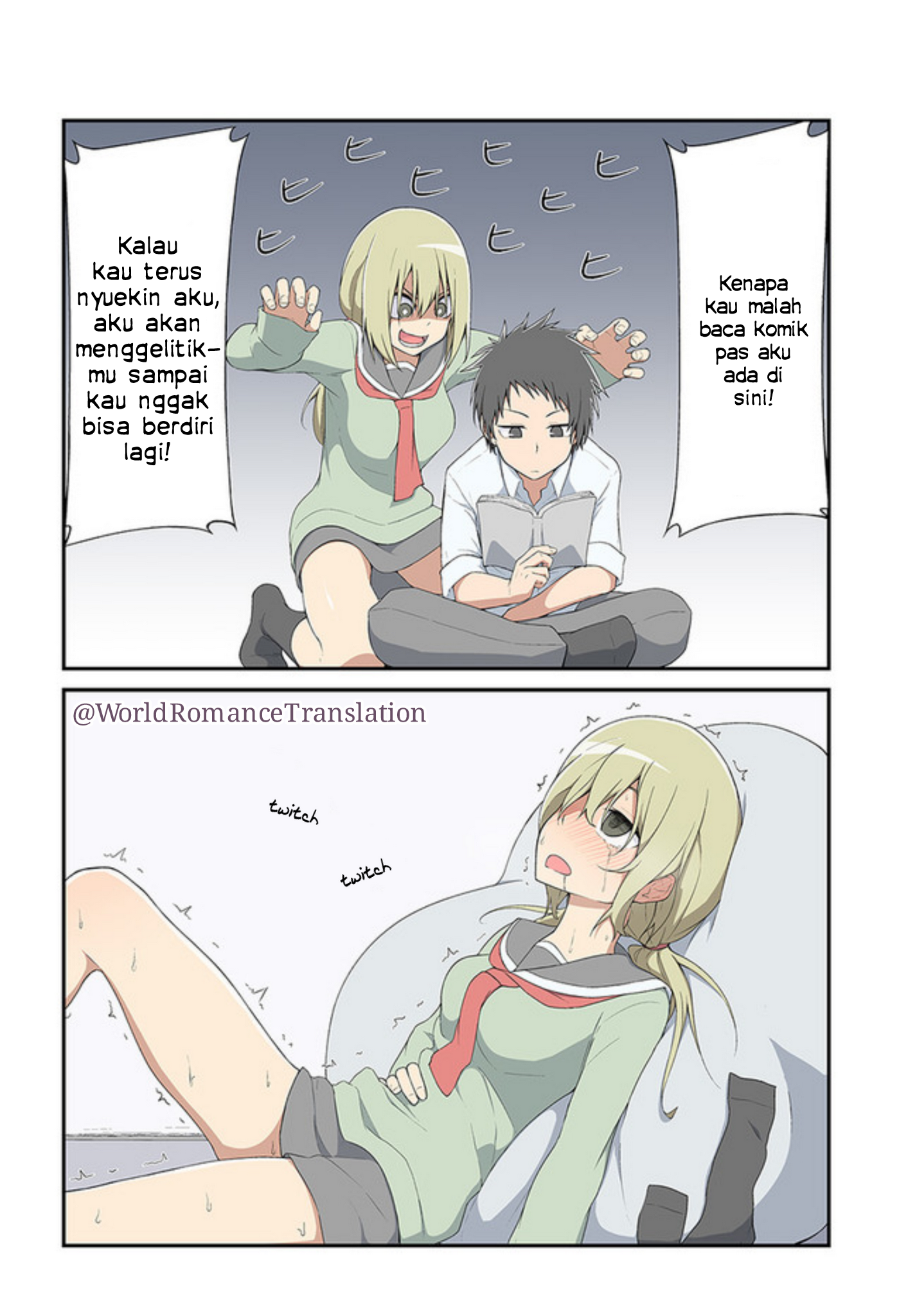 Mayuri-chan Who Quickly Gives Up Chapter 04 Gambar 2